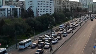 Bu yollarda tıxac var - SİYAHI 