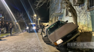 Kürdəmirdə ağır qəza: "Audi" dörd piyadanı vurdu - FOTO