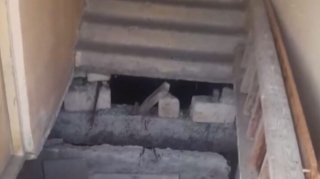 Xırdalanda pilləkənin çökdüyü yaşayış binasında təmir işləri aparılacaq 