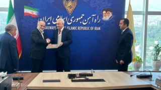 Azərbaycan və İran dəmir yolları arasında əməkdaşlığın perspektivlərinə dair müzakirələr aparılıb - FOTO