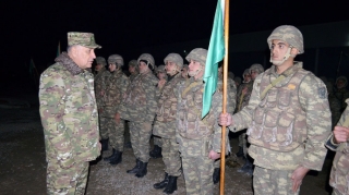 Baş Qərargah rəisi hərbi hissələrin döyüş hazırlığını yoxladı  - FOTO