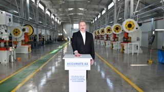 İlham Əliyev Xocalıdadır - FOTO