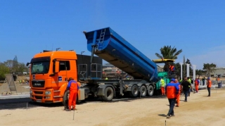 Bakının bu küçəsinin bir hissəsi yenidən qurulur - FOTO - VİDEO