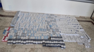 Ölkəyə qanunsuz gətirilən külli miqdarda aksiz markasız siqaret aşkarlandı - FOTO