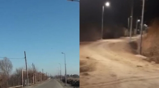 Nur şəhərinin qaranlığa məhkum küçəsi - VİDEO 