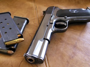 Masallıda evdən tapança aşkarlanıb