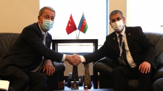 Zakir Həsənov Türkiyədə Hulusi Akarla görüşüb - FOTO