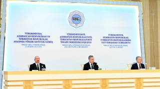 Azərbaycan, Türkmənistan və Özbəkistan arasında dörd sənəd imzalanıb - FOTO