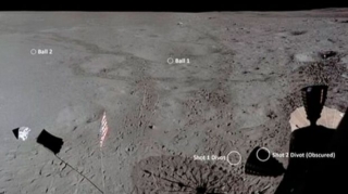 На Луне нашли пропавший 50 лет назад мяч для гольфа