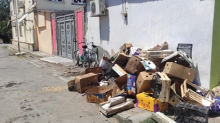 Zərdabda ətraf mühiti məişət tullantıları ilə zibilləyən şəxslər cərimələndi  - FOTO