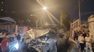В Баку столкнулись четыре автомобиля, есть пострадавшие  - ФОТО
