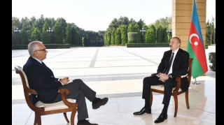 Президент Ильхам Алиев дал интервью итальянской газете La Republica