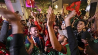 Mərakeşli azarkeşlər Parisdə iğtişaşlar törədiblər   - VİDEO