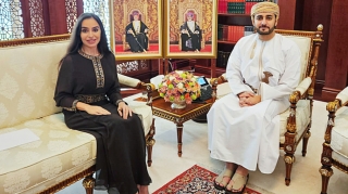 Leyla Əliyeva Oman Sultanlığının Vəliəhdi ilə görüşdü - FOTO - YENİLƏNİB