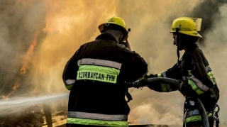 Abşeronda ev yanıb, 1 nəfərin meyiti aşkar edilib