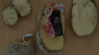 Həbsxanaya kartofun içərisində telefon keçirmək istədi 