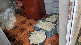 Qanunsuz fəaliyyət göstərən pendir sexi bağlandı - FOTOLAR 