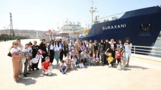 Şəhid övladları üçün “Suraxanı”  gəmi-muzeyinə ekskursiya təşkil edilib  - FOTO