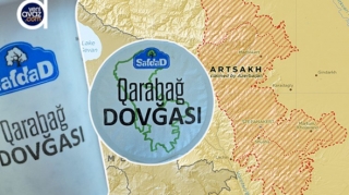 “Qarabağ” dovğasının üzərinə seperatçıların xəritəsi yerləşdirilib? - FOTO 