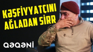 Kəşfiyyatçı Qəqəni:  “Döyüşə erməni polkovnikinin silahı ilə girdim”- VİDEO 