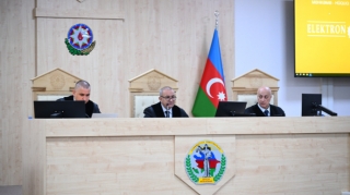 Ruben Vardanyanın məhkəməsində ifadələr dinlənilib - FOTOLAR