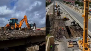 Bu körpü sökülür - Yenisi tikiləcək 