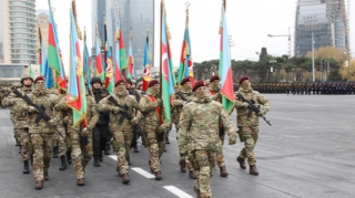 Zəfər paradından - Fotolar 