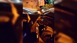 Prospektdə “Prius”la “BMW” toqquşaraq sıradan çıxdı     - VİDEO