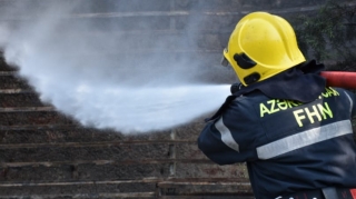 Zaqatalada tütün zavodu yanıb