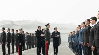 Vətən müharibəsinin daha 55 iştirakçısı polisdə xidmətə qəbul olundu - FOTO