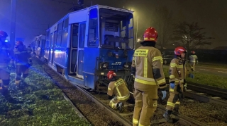 Polşada dəhşətli tramvay qəzası 