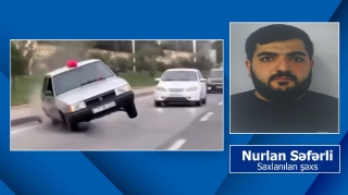 Toy karvanında avtoxuliqanlıq edən sürücü həbs olundu - FOTO