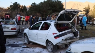 İranda terrorun törədildiyi ərazidən FOTOLAR 