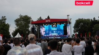 Bakcell ilə Bakıda unudulmaz UFC həyəcanı yaşandı - FOTO 