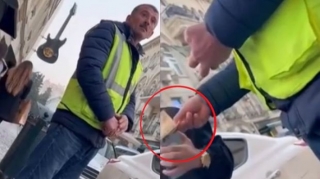 Bakıda qanunsuz olaraq parkinq üçün pul yığan şəxs kimdir? - VİDEO 