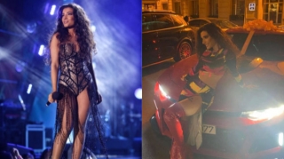 Səmranın təmtəraqlı ad günündən görüntülər: Lüks avtomobil hədiyyə edildi - VİDEO 