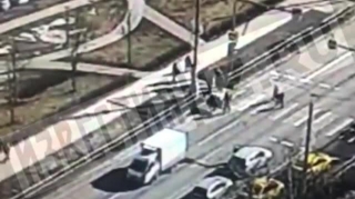 Yük maşını iki nəfəri piyada keçidində vurdu – ANBAAN VİDEO 