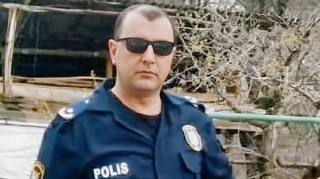 Qəzada ölən polisin FOTOSU 