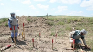 Azad olunan ərazilərdə daha 81 mina aşkarlanıb  - FOTO