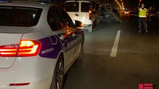 Bakıda 4 nəfəri avtomobil vurub