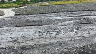 Oğuz rayonundan sel keçib  - VİDEO