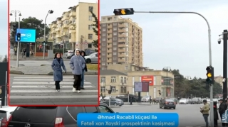 Paytaxtın bu yollarında dublyor işıqforlar quraşdırılıb - VİDEO 