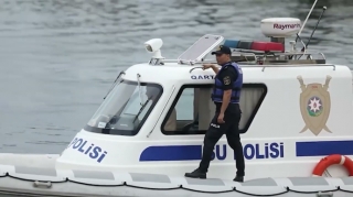 Su polisi vətəndaşın şikayətini araşdırır - FOTO