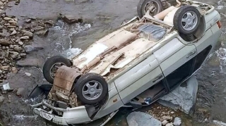 Супружеская пара погибла в аварии в Агдеринском районе 