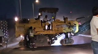 Yeni istifadəyə verilən Sumqayıt-Saray körpüsündə təmir işləri aparılır? - VİDEO