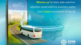 “Biletim.az”la  bilet alanlara səfər icazəsi avtomatik veriləcək