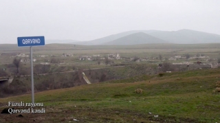 İşğaldan azad edilmiş Füzulinin daha bir kəndindən görüntülər  - VİDEO