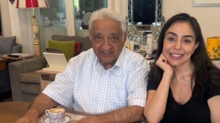 Leyla Əliyevadan babasına TƏBRİK 
