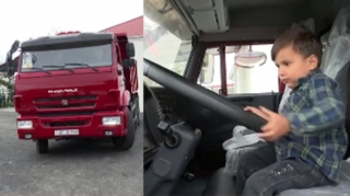 İlham baba mənə “Kamaz” göndərdi - VİDEO 