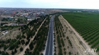 Qala-Şüvəlan yolu yenidən qurulub  - FOTO - VİDEO